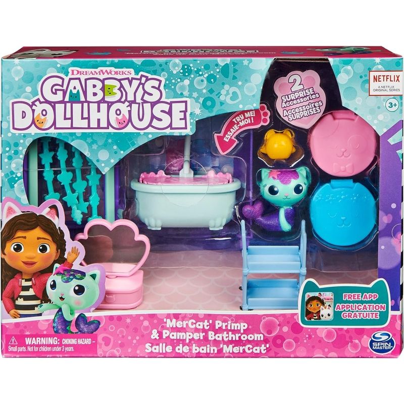 GENERICO - IMEX 6062036 GABBYS DOLLHOUSE BAÑO PARA ACICALAR