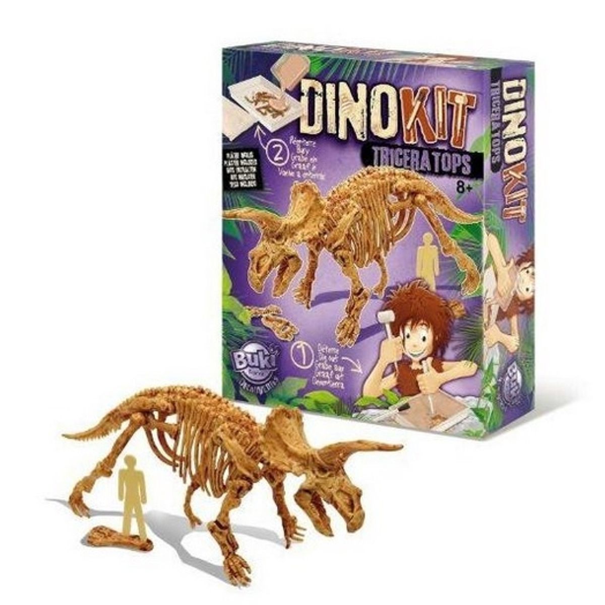 GENERICO - BUKI 439TRI DINO KIT TRICERATOPS