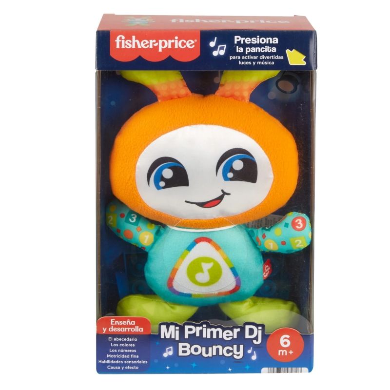 MATTEL - MATTEL HRC41 FISHER PRICE MI PRIMER DJ BOUNCY