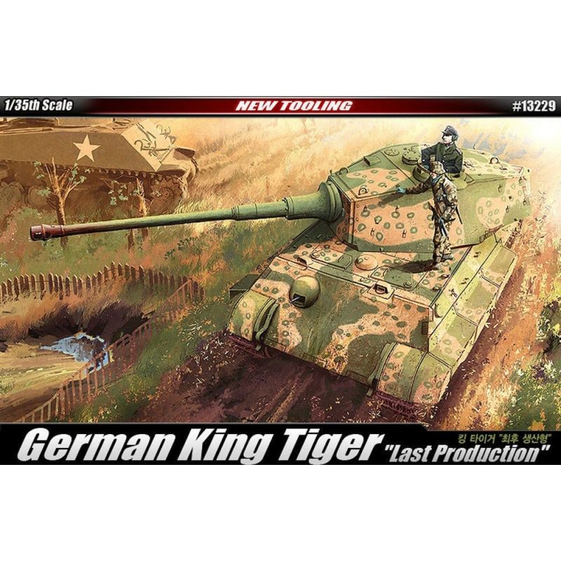 ACADEMY - ACADEMY 13229 1:35 GERMAN KINGTIGER LAST PRODUCTION