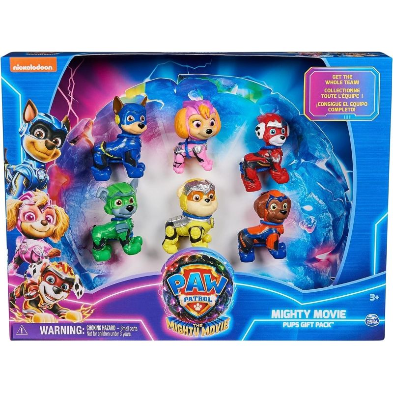 GENERICO - IMEX 6067029 PAW PATROL SET FIGURAS MIGHTY PELICULA