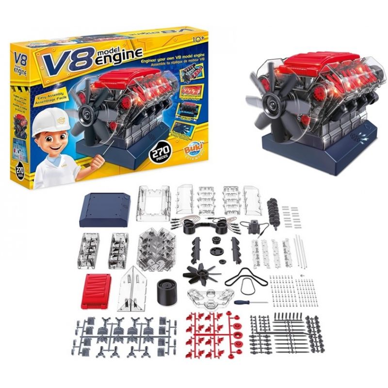 GENERICO - BUKI 7161 MOTOR V8 ENSAMBLA EL MOTOR POR COMPLETO NR