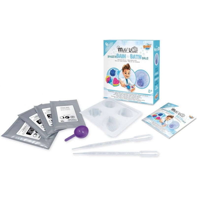 GENERICO - BUKI 3010 MINI LABORATORIO FABRICA TUS SETS DE BURBUJAS PARA