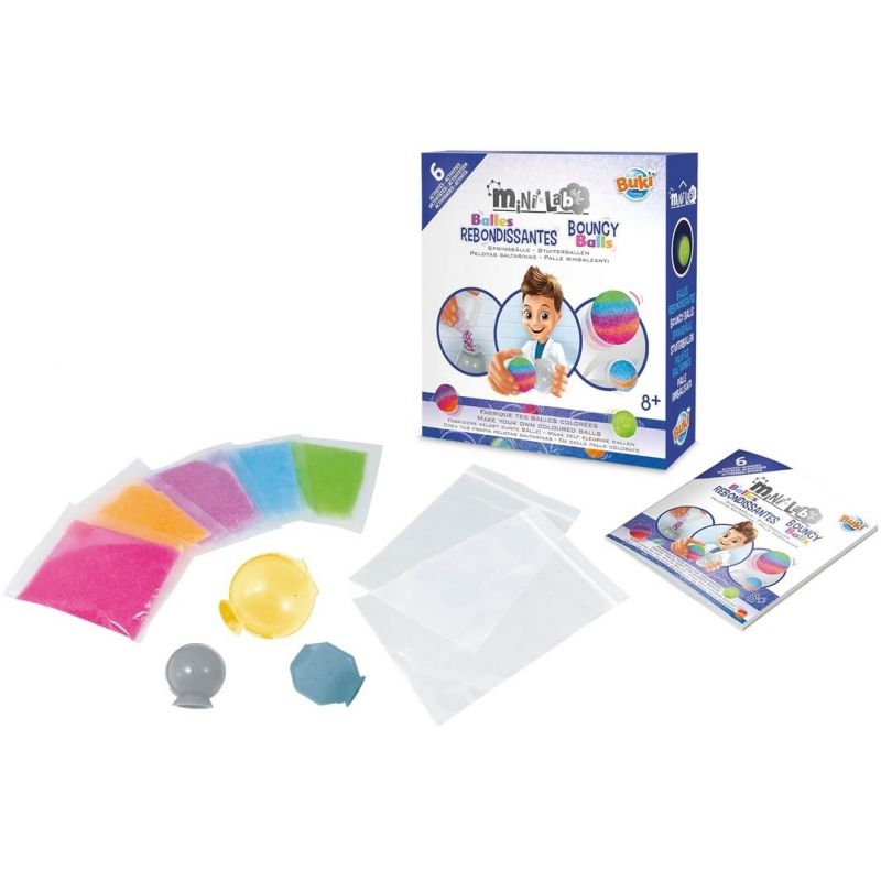 GENERICO - BUKI 3009 MINI LABORATORIO PELOTAS SALTARINAS