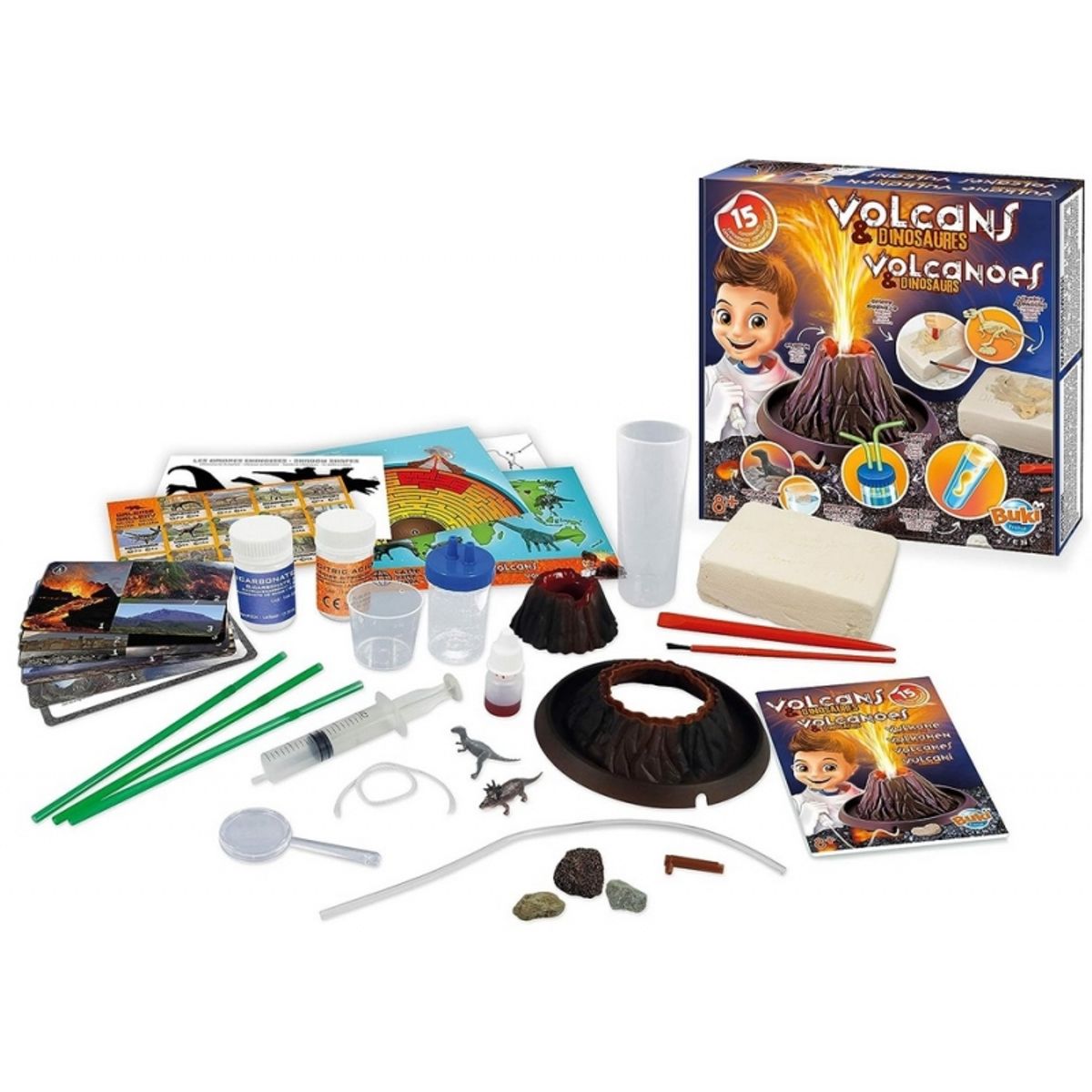 GENERICO - BUKI 2224 VOLCANES Y DINOSAURIOS