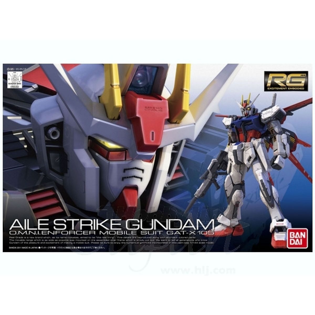 BANDAI - BANDAI 61613 1:144 RG GAT X105 AILE STRIKE GUNDA