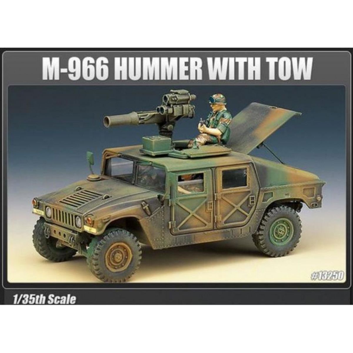 ACADEMY - ACADEMY 13250 1-35 M 966 HUMMER WITH TOW