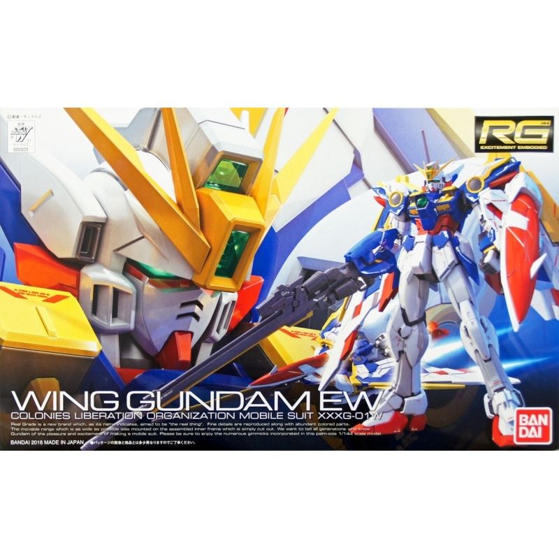 BANDAI - BANDAI 63053 RG 1-144 XXXG 01W WING GUNDAM EW