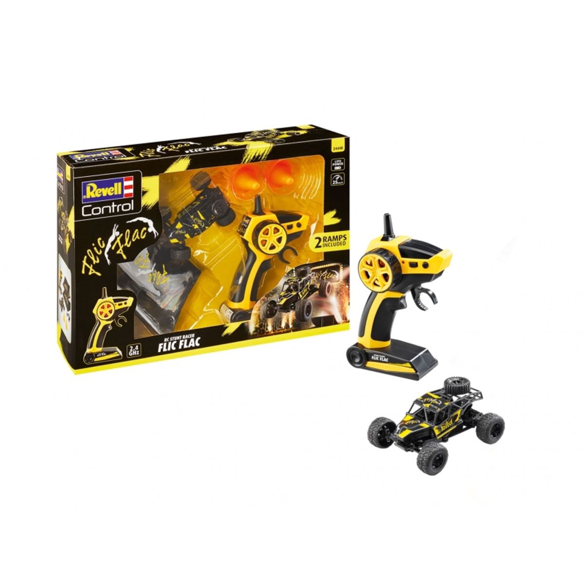 REVELL - REVELL 24448 RC STUNT RACER SET FLIC FLAC