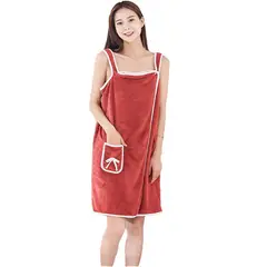 EVERSO - Toalla de baño con diseño de lazo toalla de baño mujer