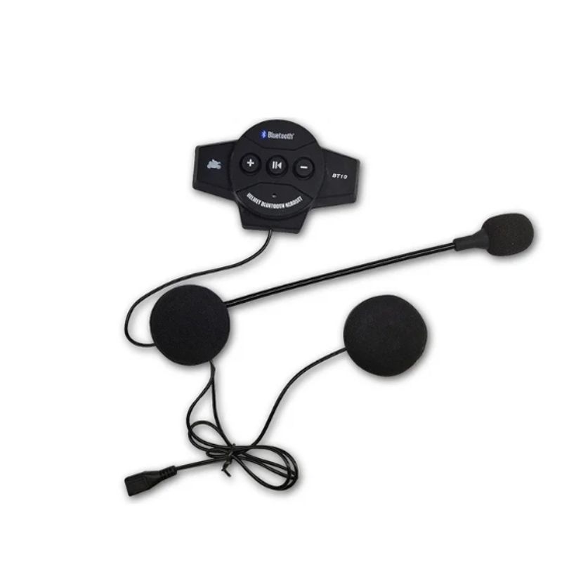 GENERICO - Auriculares Inalámbricos Con Bluetooth Para Casco De Moto