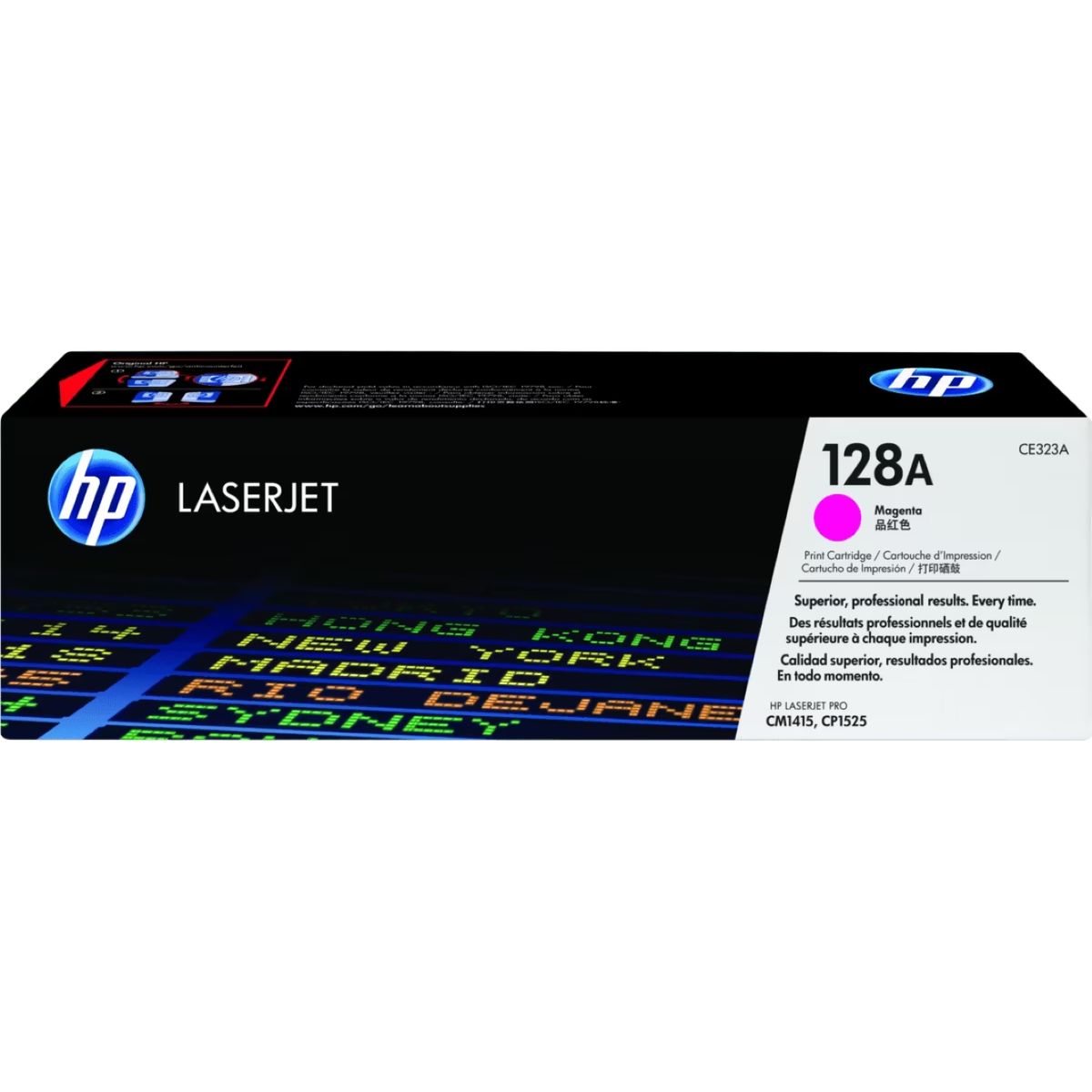 HP - Cartucho de Tóner HP 128A 1300 páginas LaserJet Magenta HP