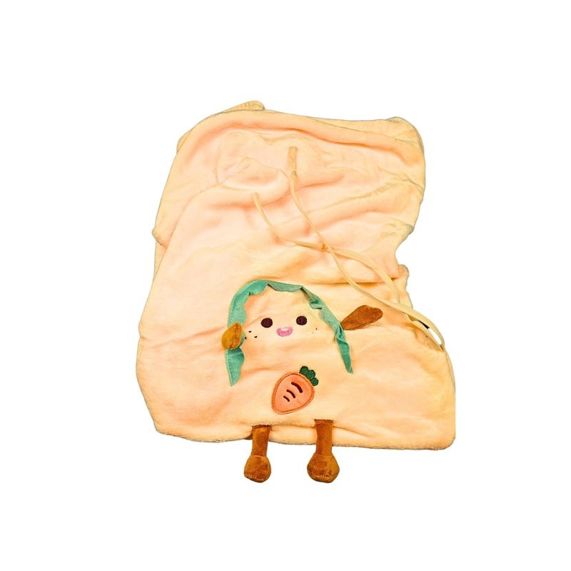 SOLEIO - Manta Frazada Diseño De Tostada Kawaii Soleio ®