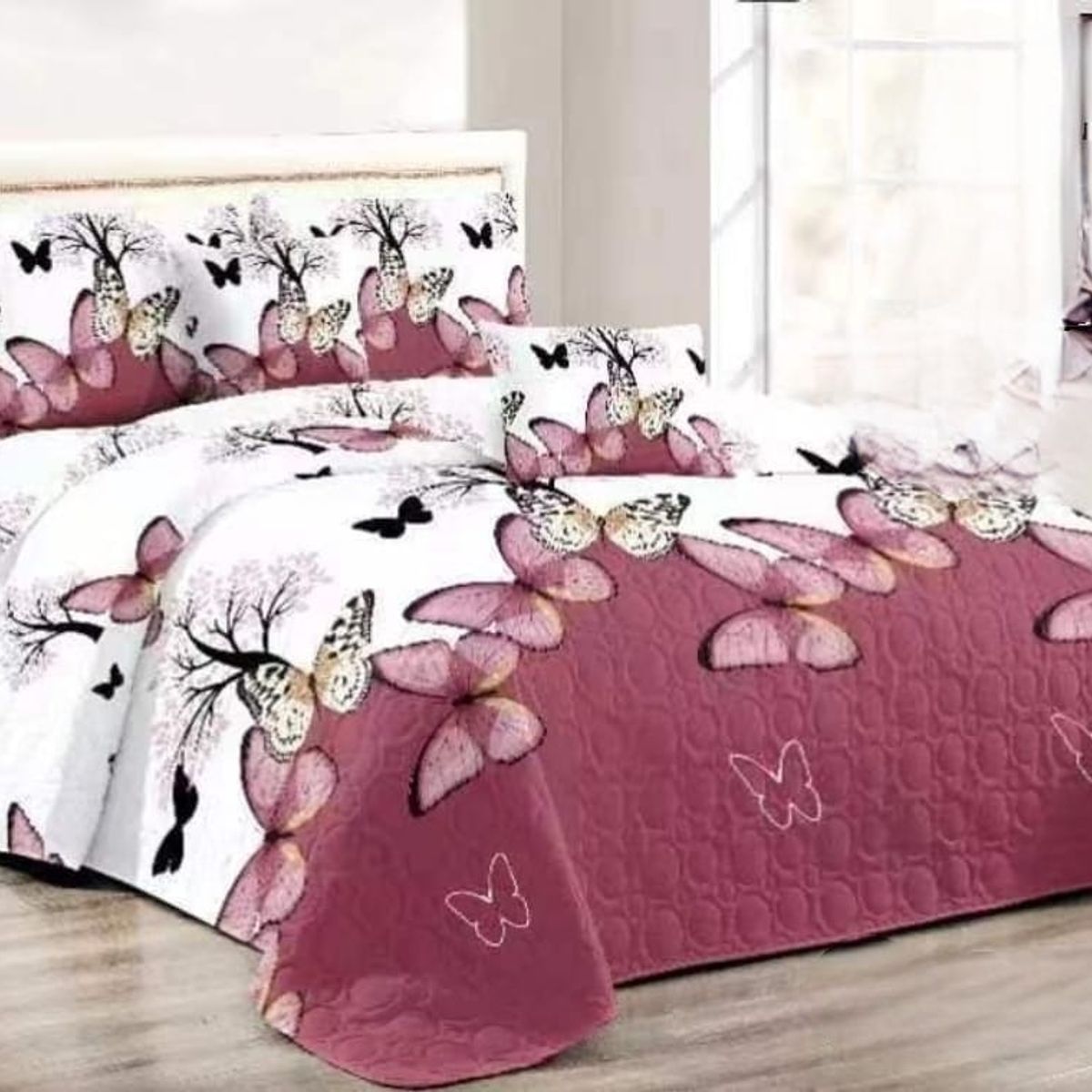 ANGELES DEL HOGAR - Cobertor de verano Quilt 2 plazas