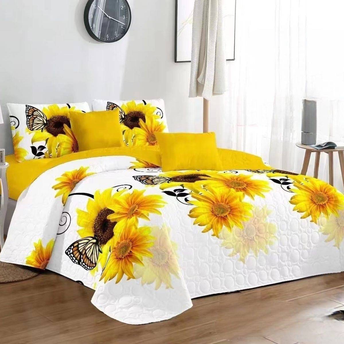 ANGELES DEL HOGAR - Cobertor de verano Quilt 2 plazas