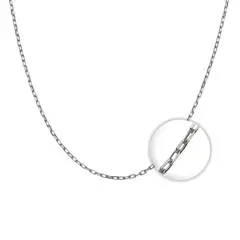 TODOJOYAS - Cadena Plata 925 1mm 50cm Modelo Tradicional