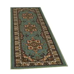 MROTTO - Alfombra de Pasillo Antideslizante 60 x 213 cm Verde
