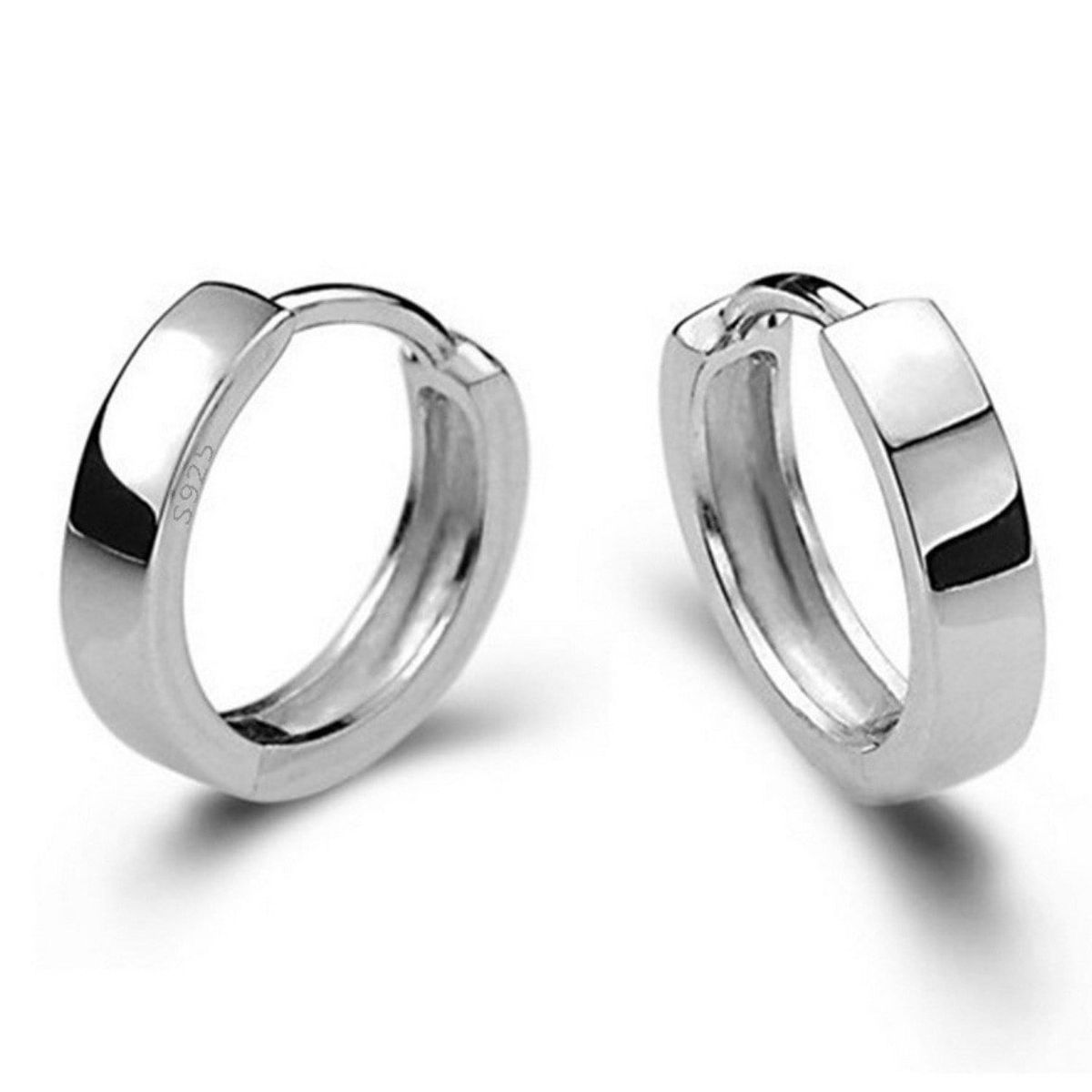 TODOJOYAS - Aros Argolla Plateada 12mm