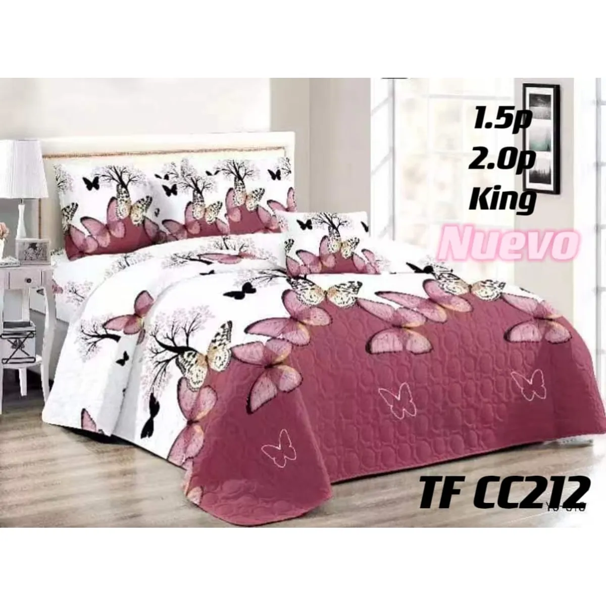 GENERICO - cubrecamas  quilt verano king 250X270