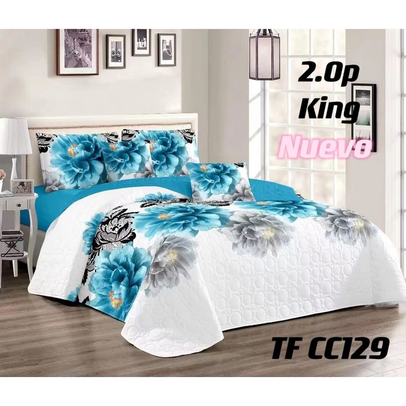 GENERICO - cubrecamas  quilt verano king 250X270