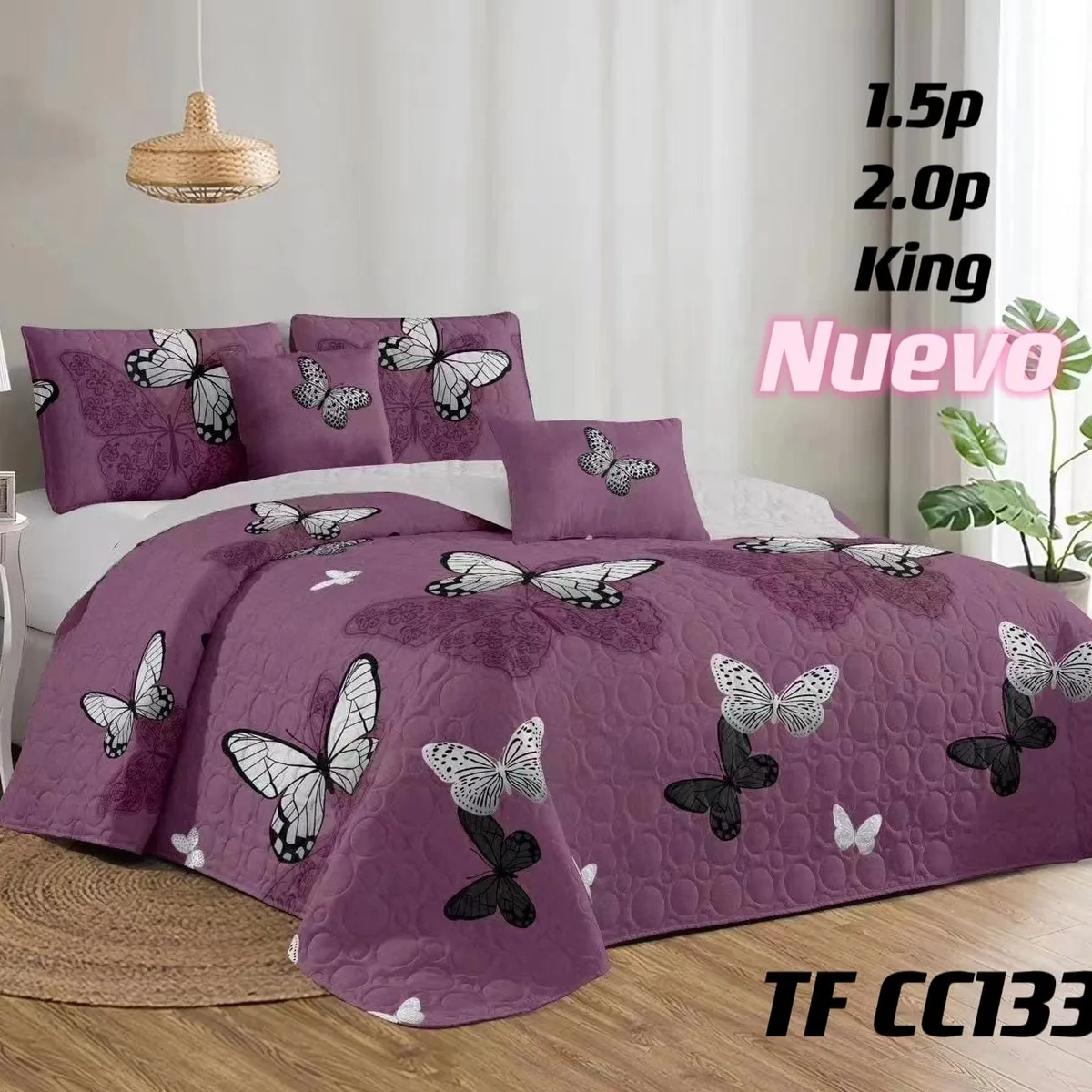 GENERICO - cubrecamas  quilt verano king 250X270
