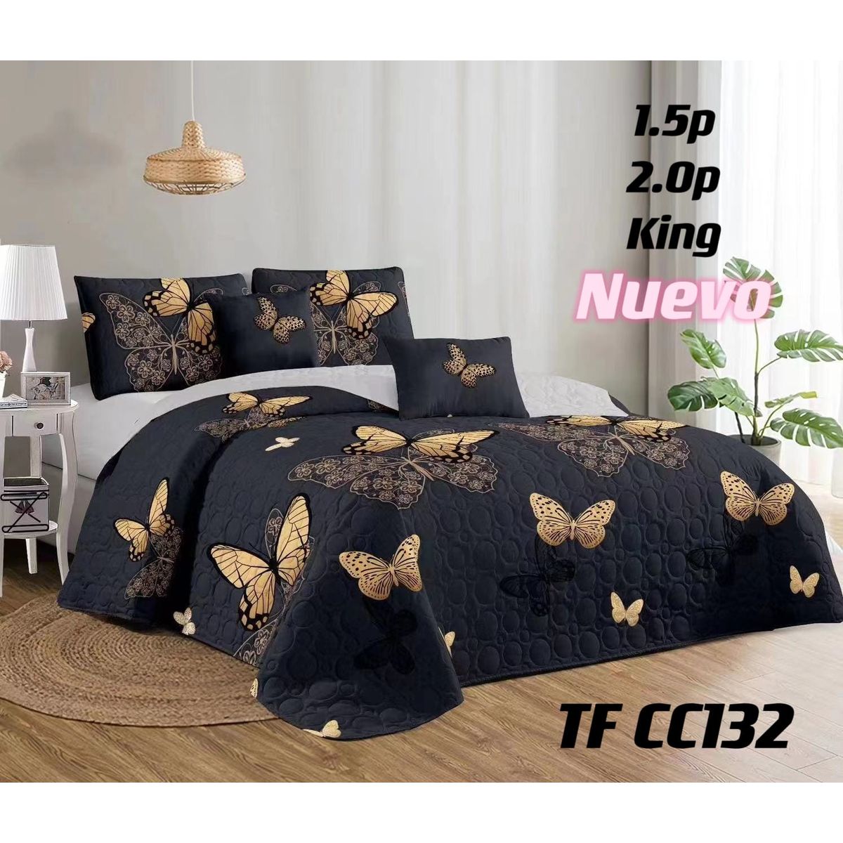 GENERICO - cubrecamas  quilt verano king 250X270