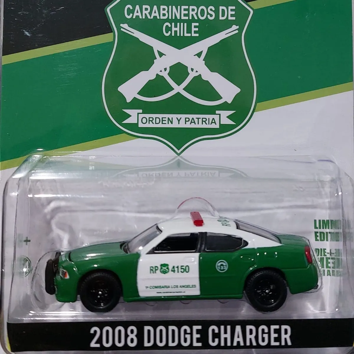 GENERICO - Auto Carabineros de Chile Autitos Dodge Charger a Escala