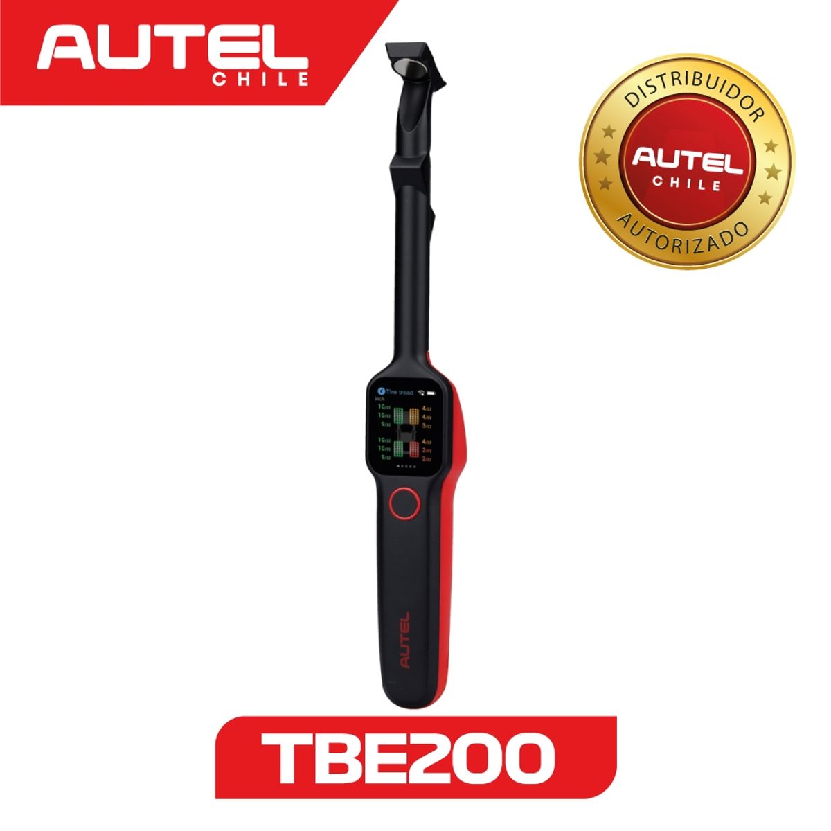 AUTEL - MaxiTPMS TBE200 Medidor del Desgaste de los Neumaticos