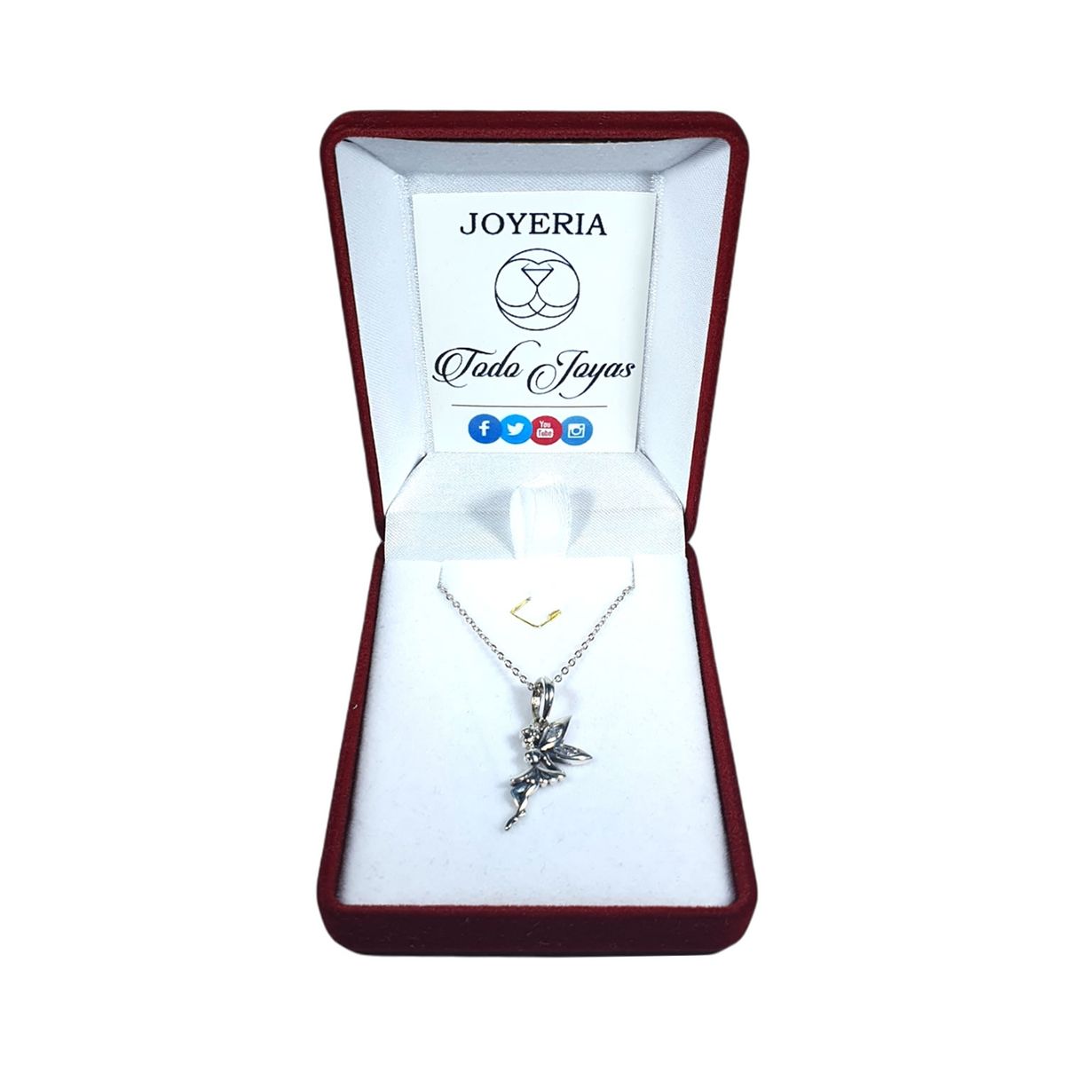 TODOJOYAS - Collar Plata 925 Hada Plateada