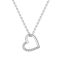 Collar Plata 925 Mini Corazon Circones