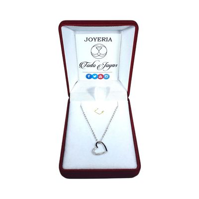 Imagen 2 del producto Collar Plata 925 Mini Corazon Circones