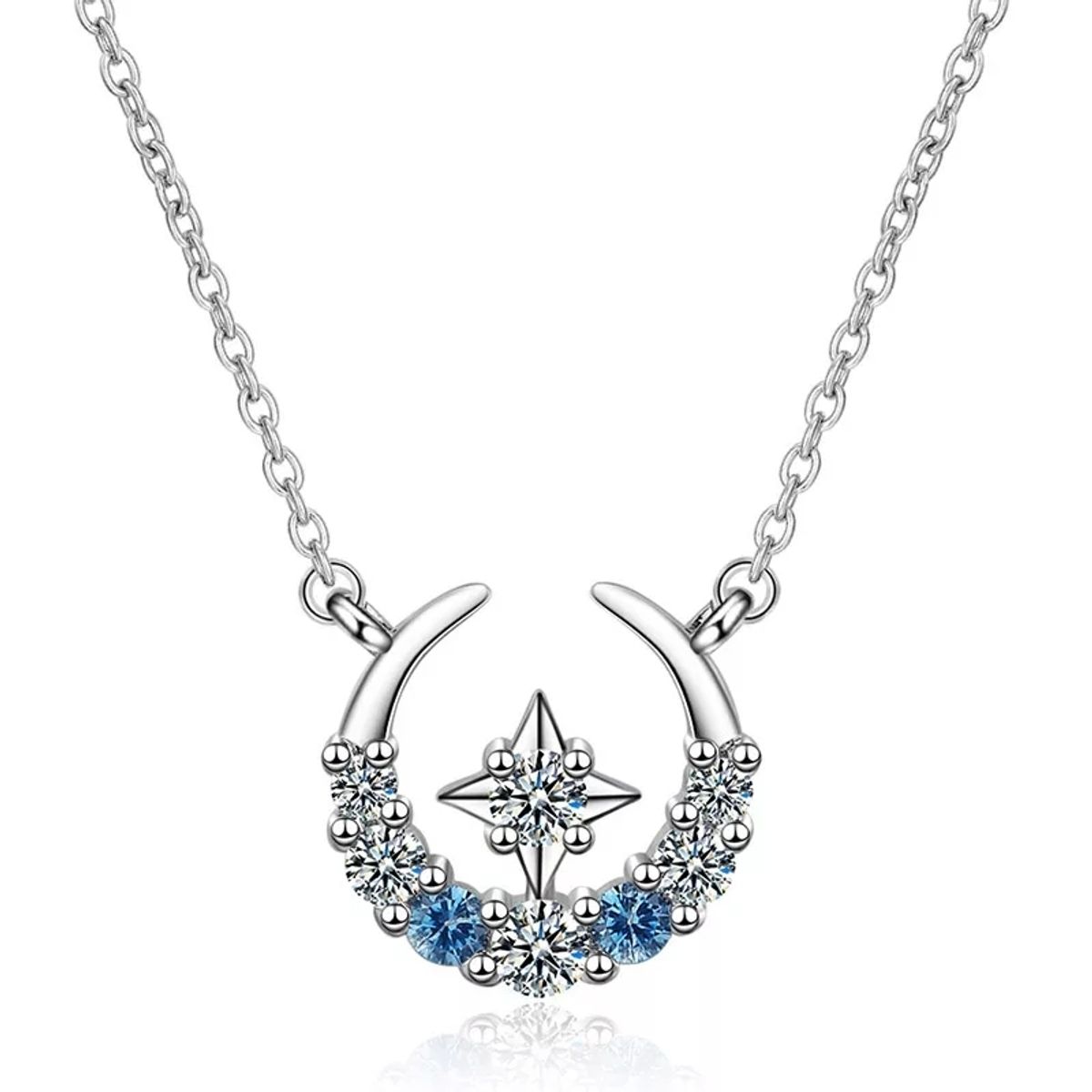 TODOJOYAS - Collar Luna y Estrella Circones
