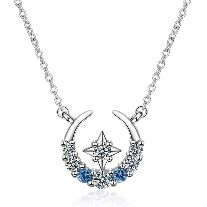 TODOJOYAS - Collar Luna y Estrella Circones