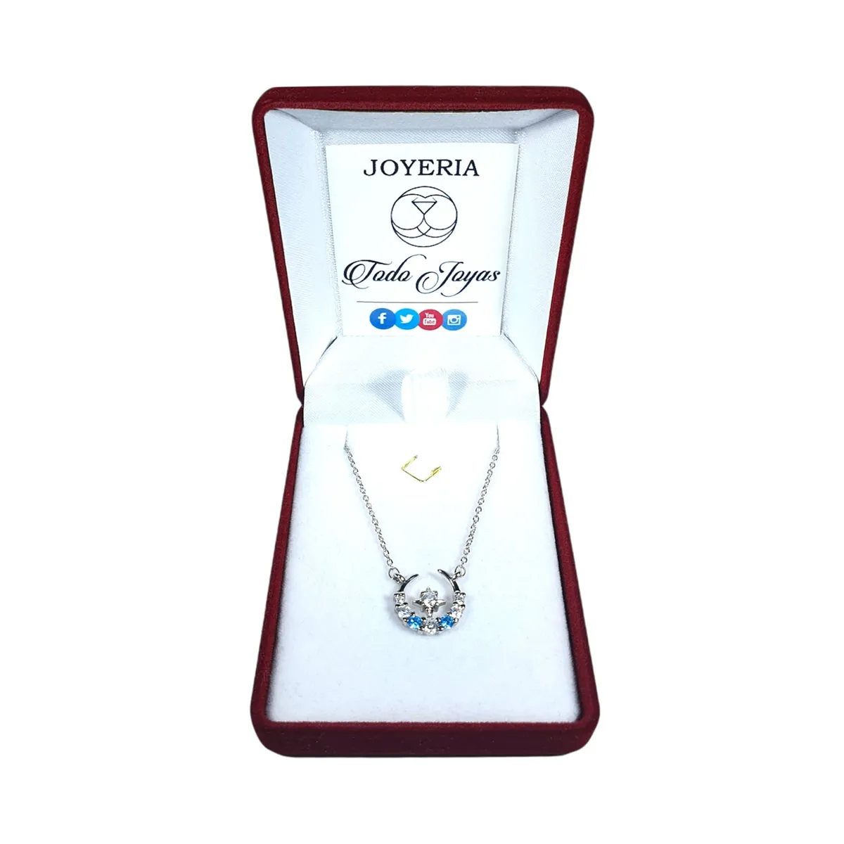 TODOJOYAS - Collar Luna y Estrella Circones