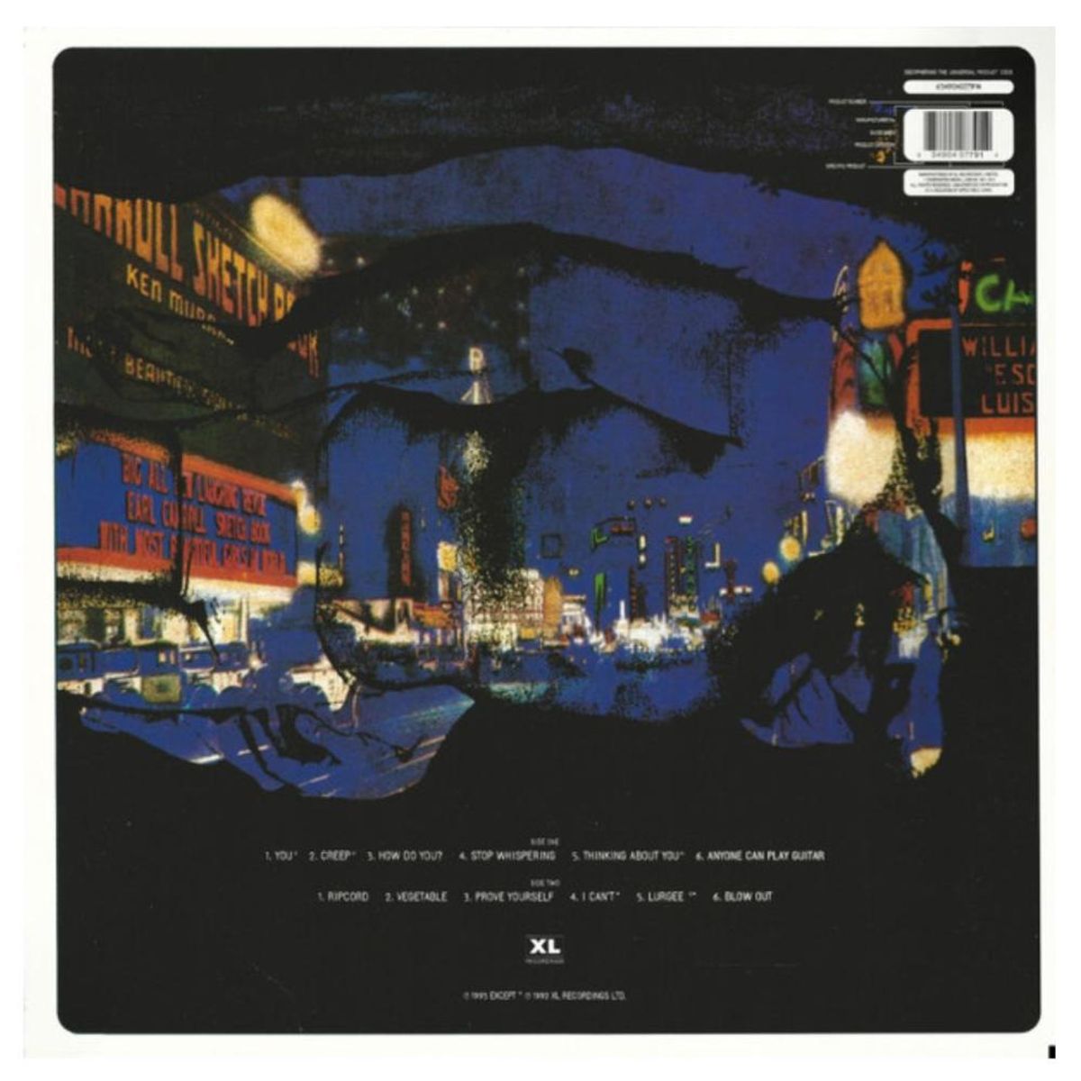 HITWAY MUSIC - RADIOHEAD - PABLO HONEY - VINILO HITWAY MUSIC