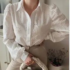 ARRAKASTA - Blusa de algodón S a XXL