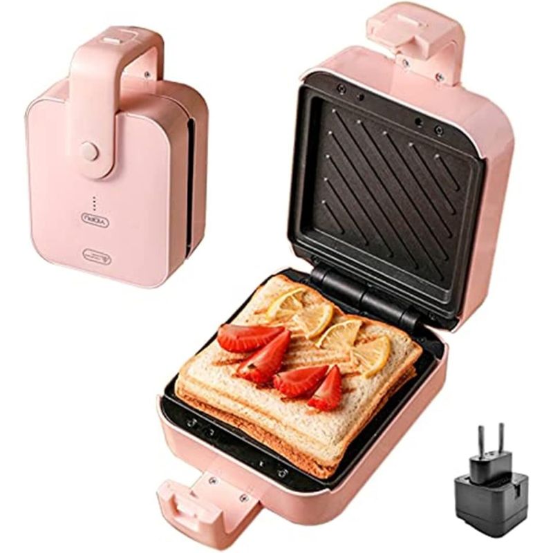 NAUTICA - Sandwichera Mini Máquina De Desayuno Multifuncional Waffles
