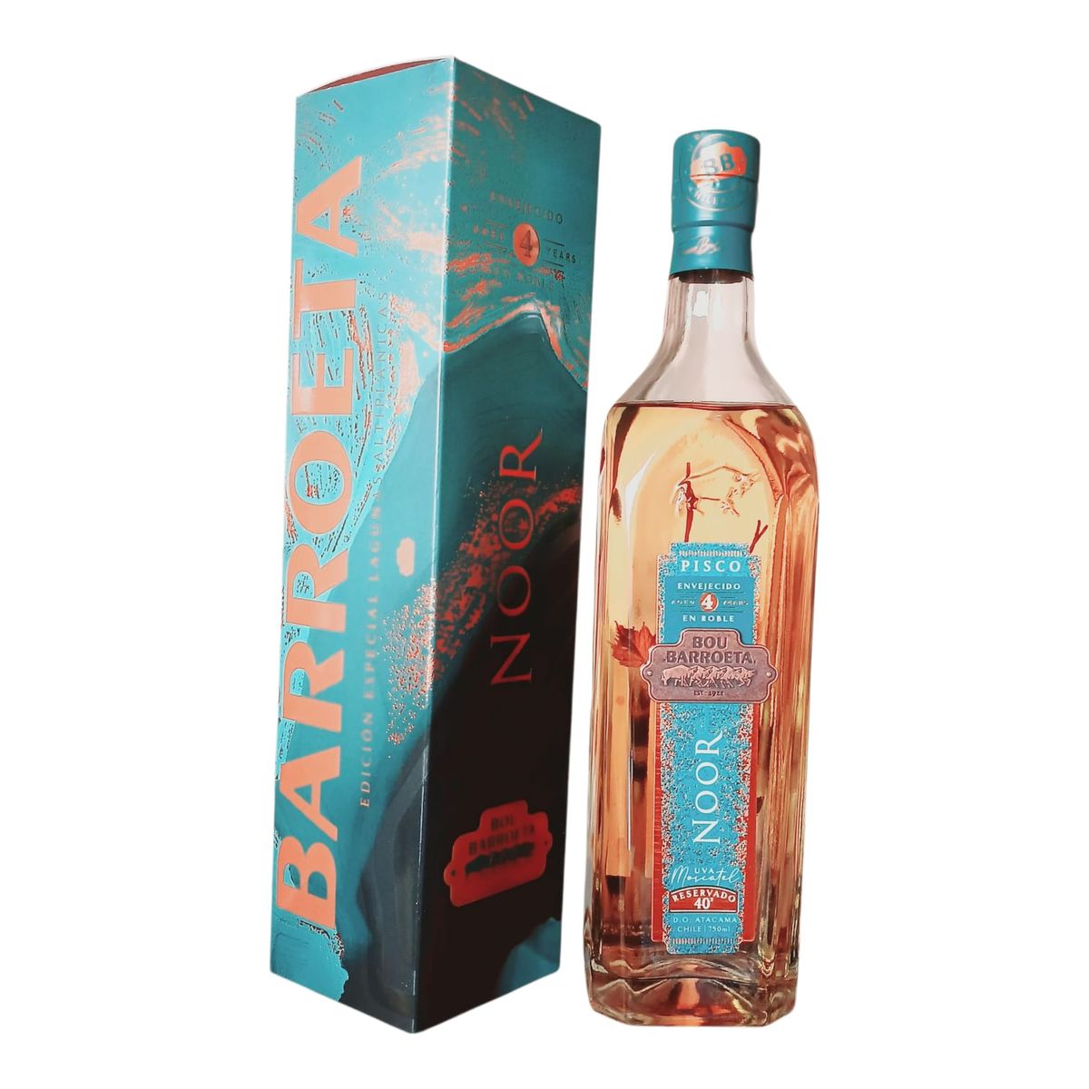 BOU - Pisco Noor 40º Bou Barroeta 750 ml