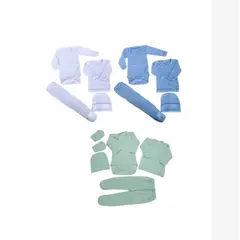 FASHION'S PARK - PACK 3 Ajuar 3 A 6 Meses Talla 2 Ropa Interior