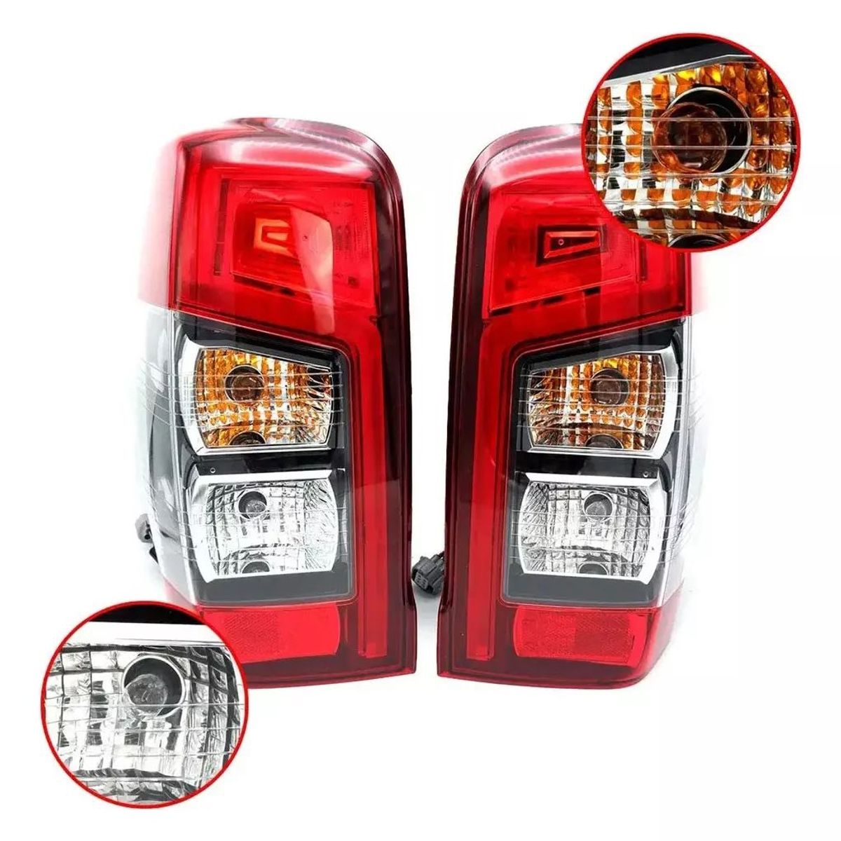 KUANGYE - Farol Trasero Derecho Mitsubishi L200 2019 2020 Led