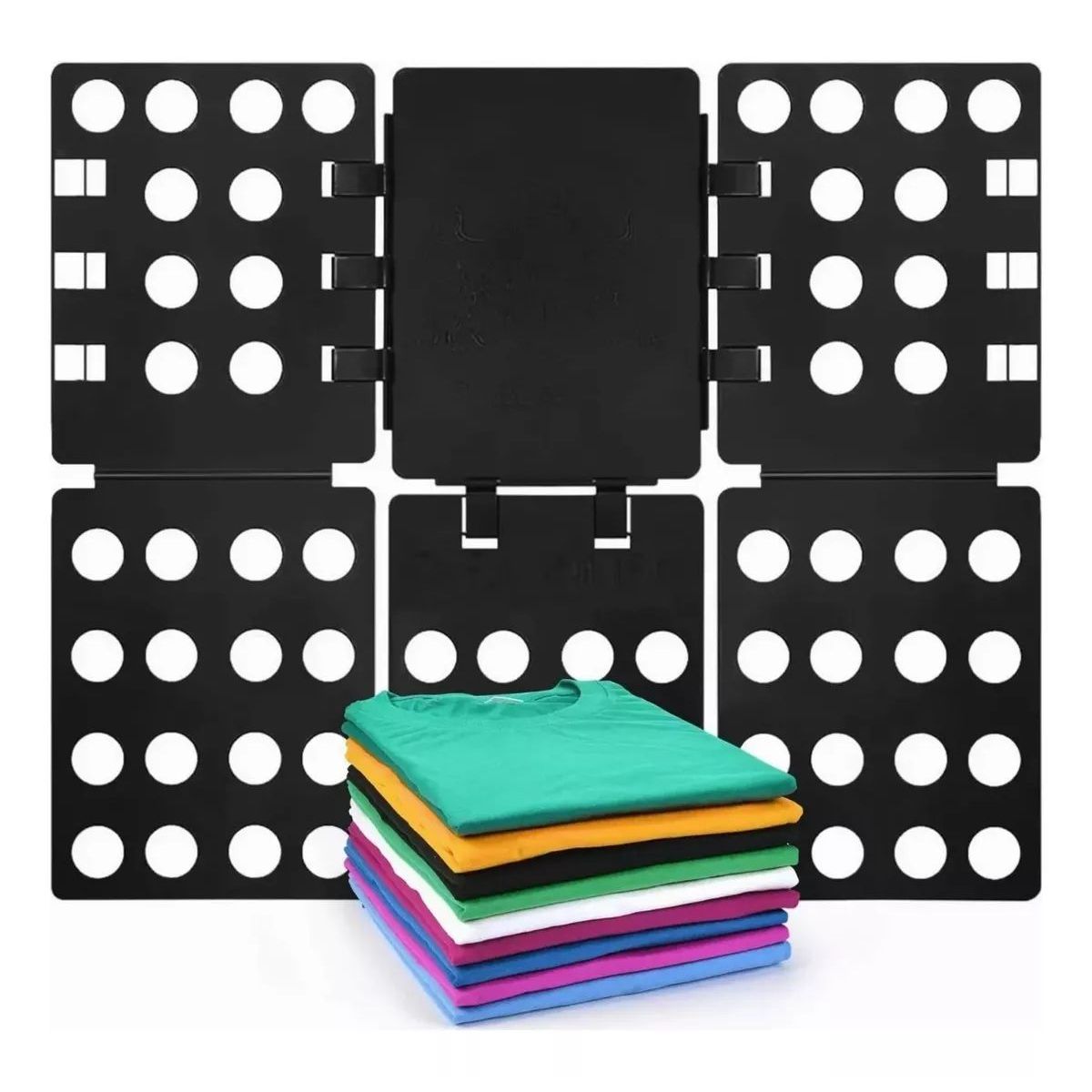 KUANGYE - Doblador De Playeras Negro Para Doblar Ropa Camisetas