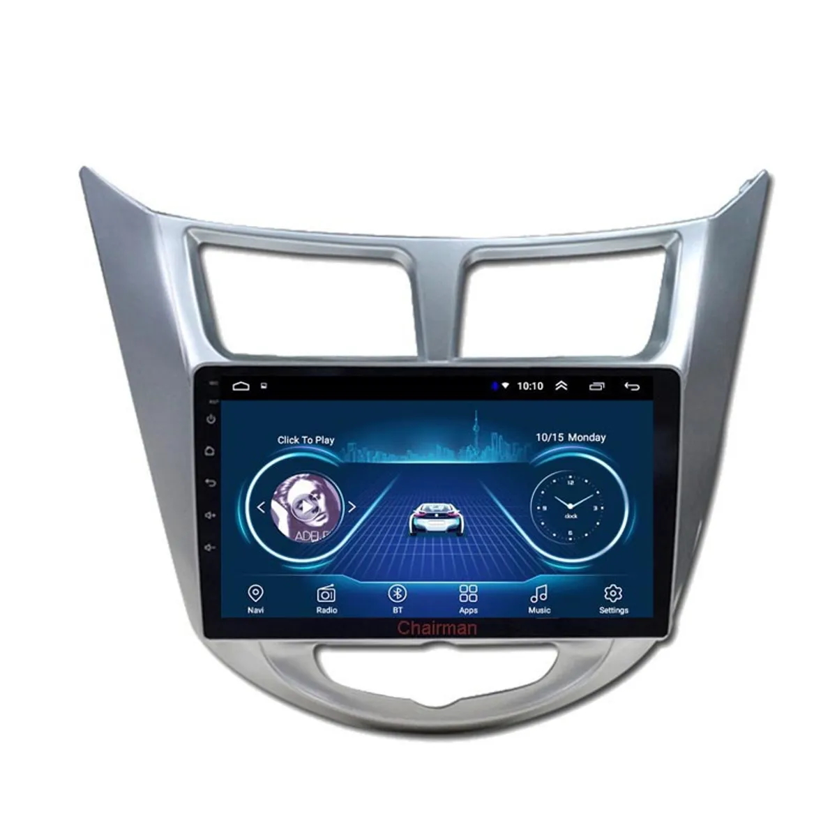 KUANGYE - Radio Android 9 Pulgad +bisel Hyundai Accent 2012-17 + Arnes