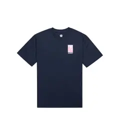 ELEMENT - Polera M/C Brush M Tees Azul Hombre