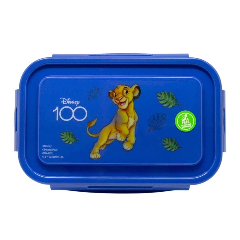 DISNEY - Hermético Rectangular 700ml Disney 100 años Para Niños DISNEY