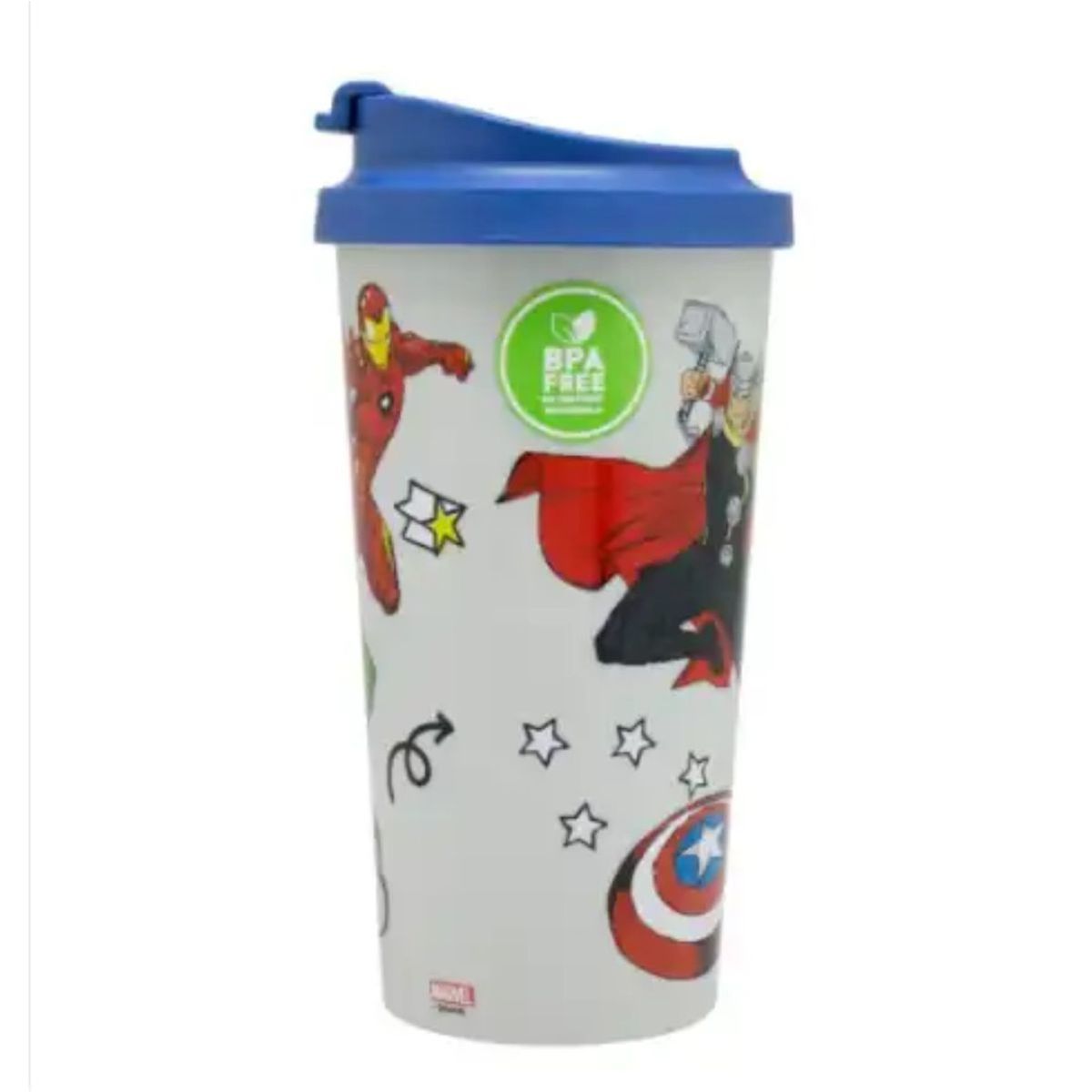 MARVEL - Vaso Mug Venti Con Tapa 480ml Los Vengadores MARVEL AVENGERS