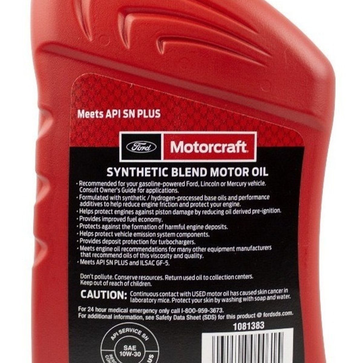 FORD - Aceite Motor 10w30 Ford Motorcraft 946 Ml