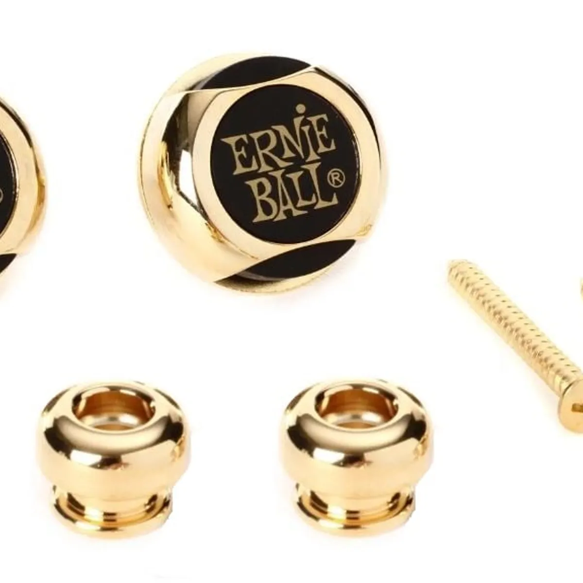 ERNIE BALL - Strap Lock Jacquard Super Lock Dorado Ernie Ball 4602