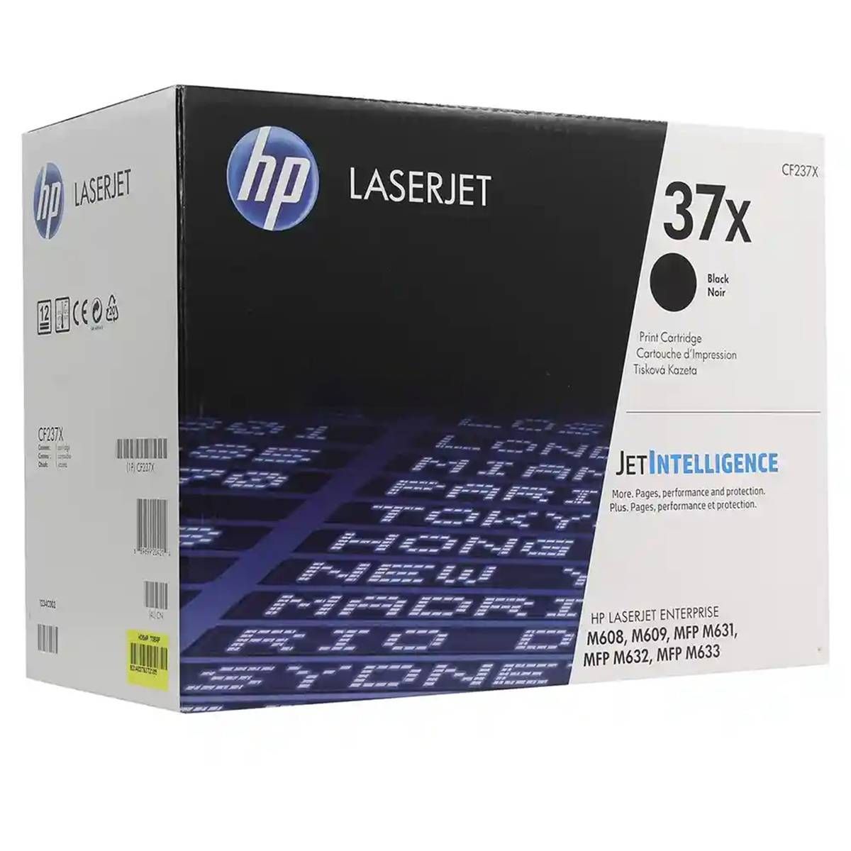 HP - Cartucho de Tóner HP 37X Alto Rendimiento 25000 págs Negro HP