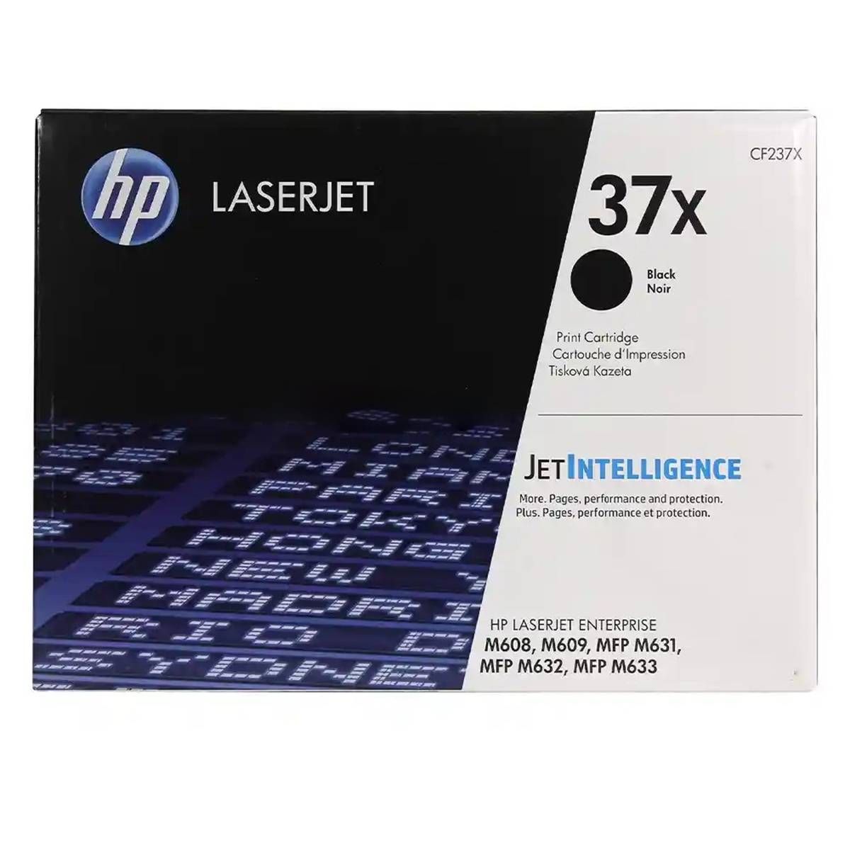 HP - Cartucho de Tóner HP 37X Alto Rendimiento 25000 págs Negro HP