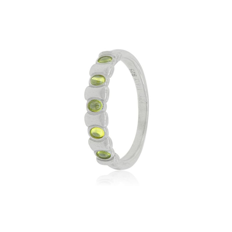 JB JOYAS BARON - Anillo de Plata Esterlina 925 Esmeraldina